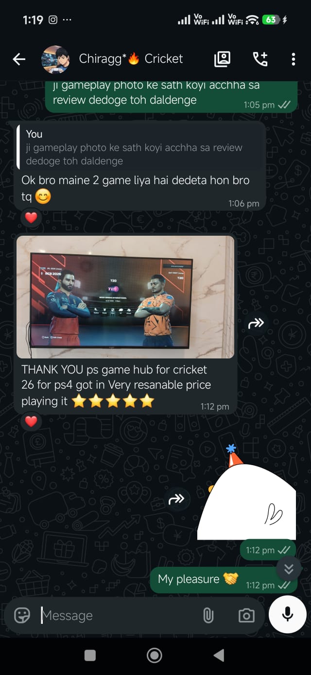 Customer review